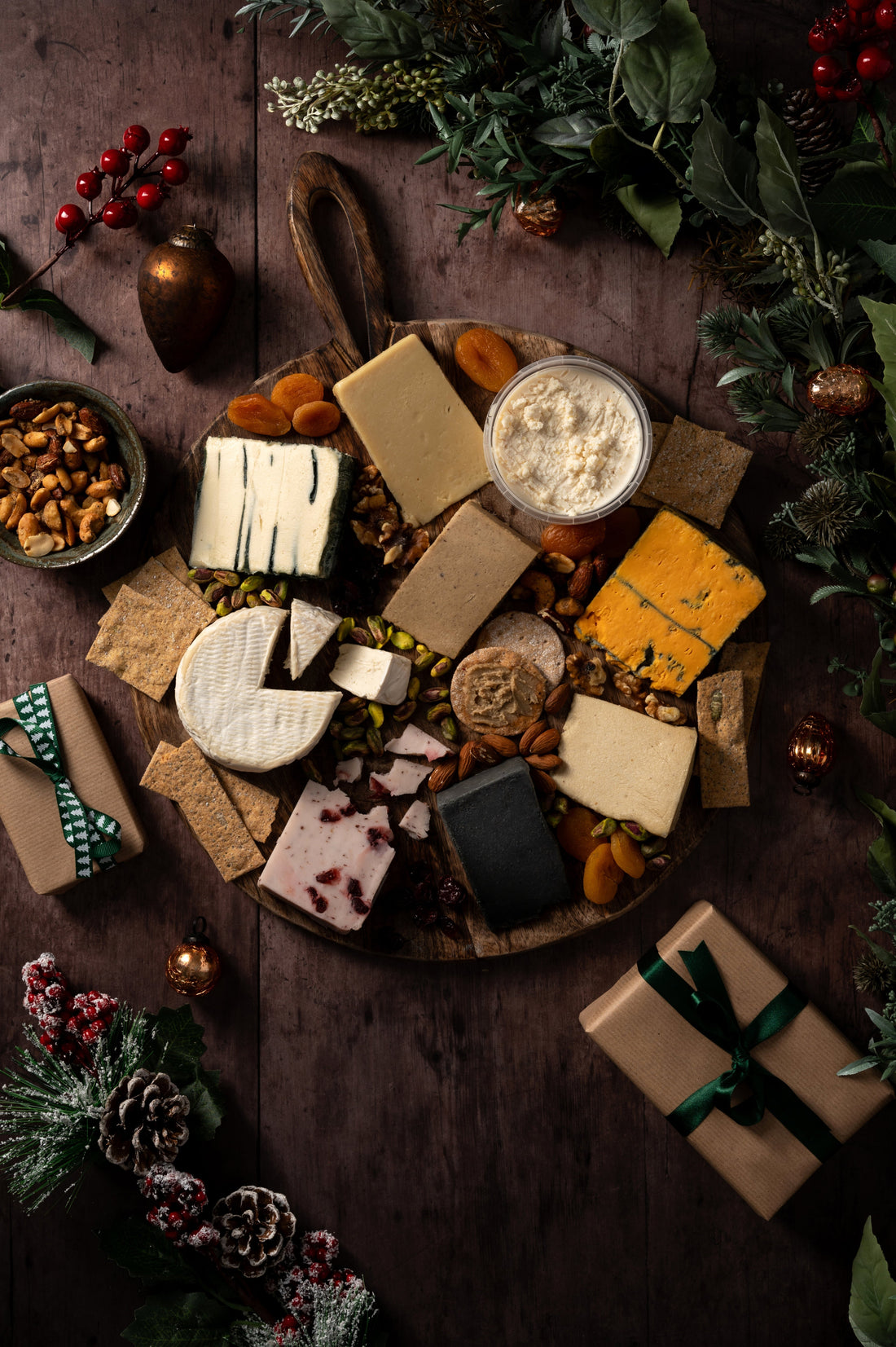 Vegan Christmas Cheeseboard