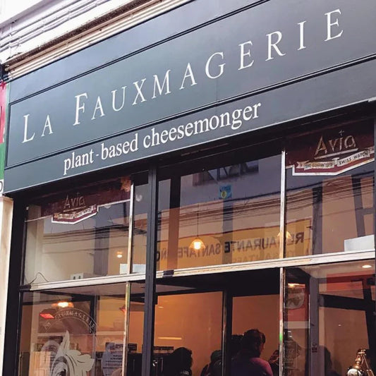 la fauxmagerie plant based cheesemonger shop front