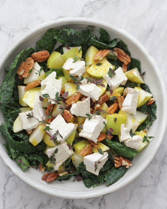 Cavolo Nero, Pear & Vegan Bree